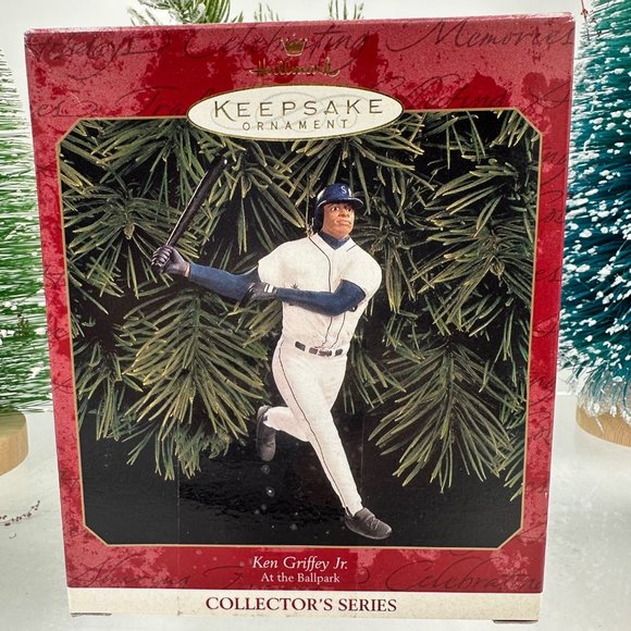 Hallmark Keepsake Series Christmas Holiday Ornament Ken Griffey Jr. Baseball Spo - Picture 1 of 7